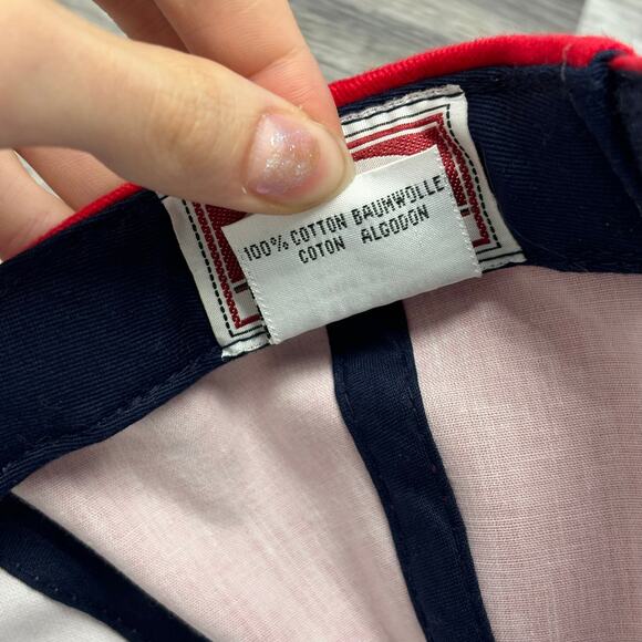 Vintage Y2K Annco MiLB Toledo Mud Hens‎ Blue Red OSFA Strapback Hat Baseball Cap - Picture 7 of 9